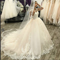 Robe de mariée de princesse en tulle pour femmes