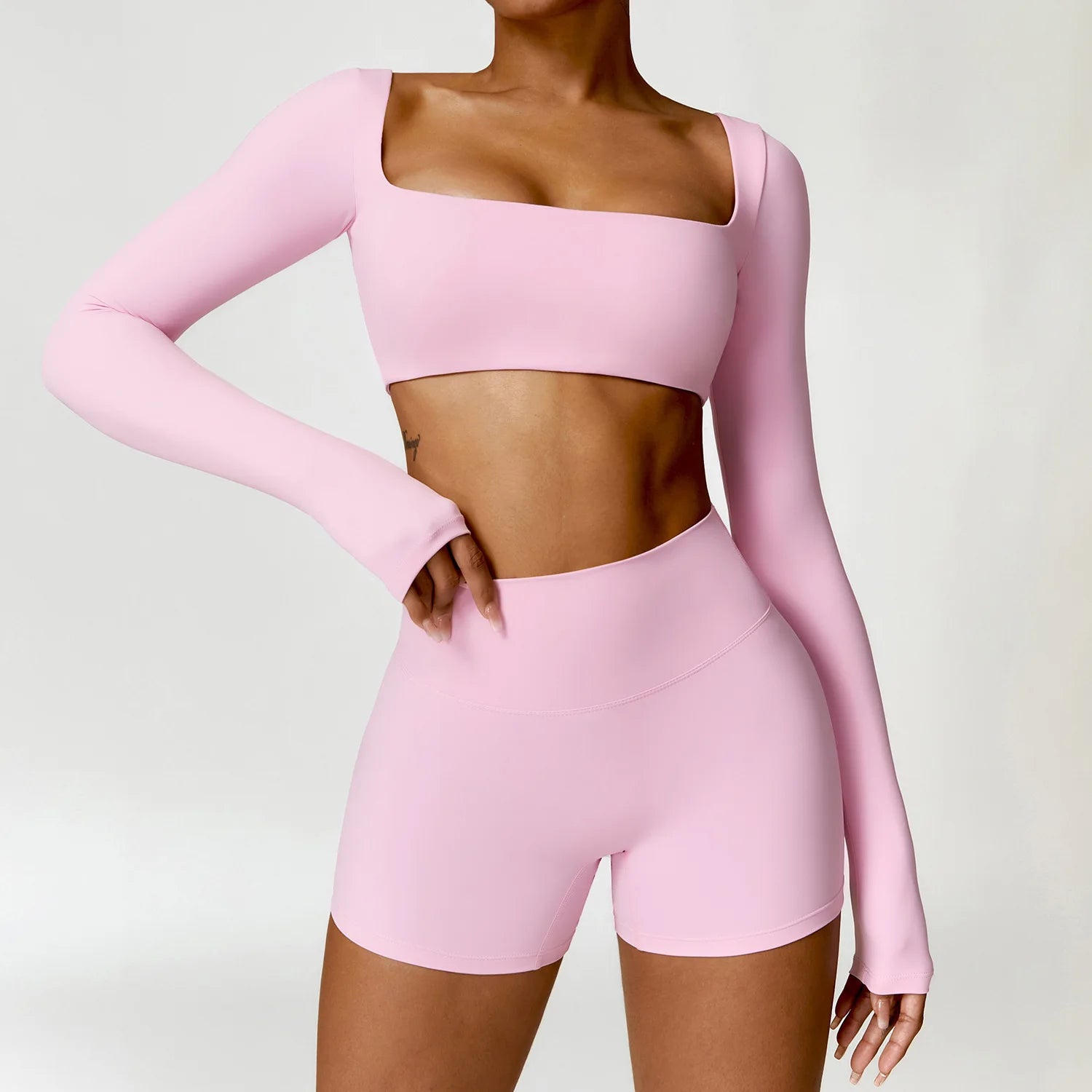 Ensemble 2 pièces de yoga sportif pour femmes