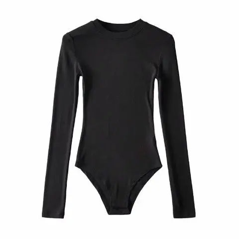 Body sexy à manches longues pour femmes