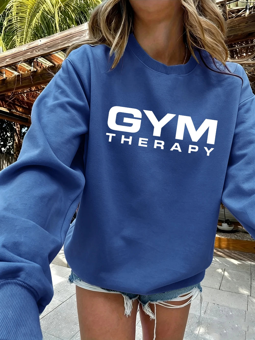 Sweat-shirts imprimés Gym Therapy pour femmes