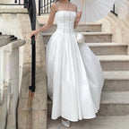 Robe longue d'été à imprimé floral pour femmes