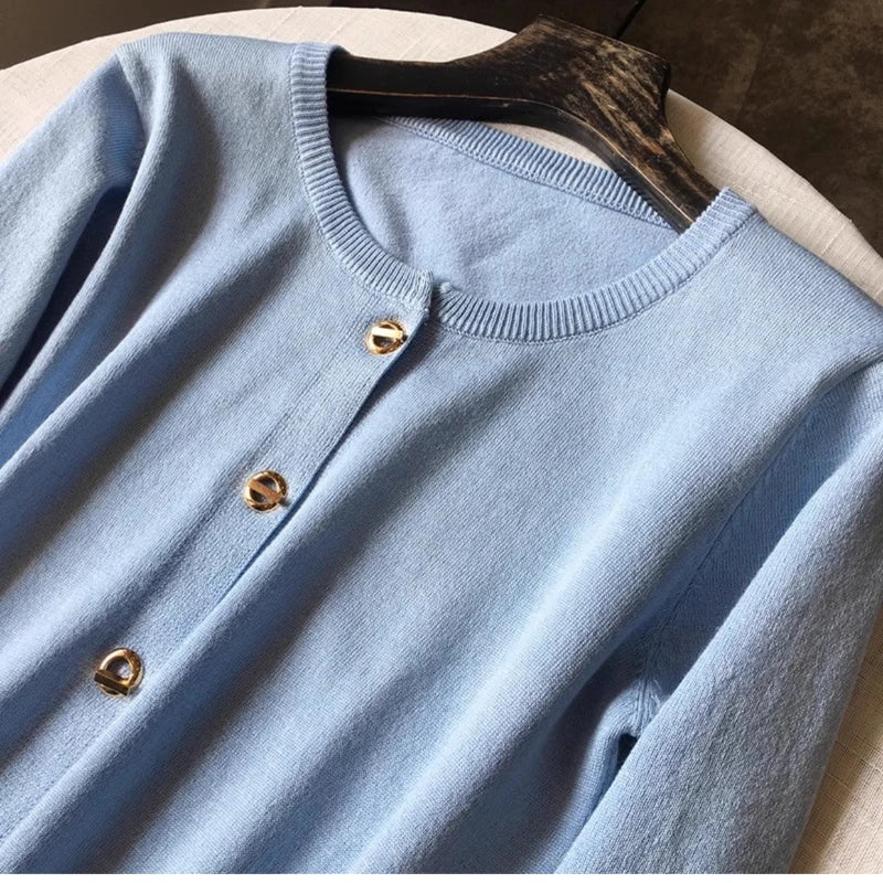 Cardigan en Maille Douce Femme – Style Chic Français