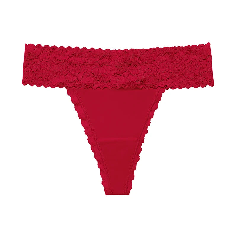 String en dentelle florale pour femmes