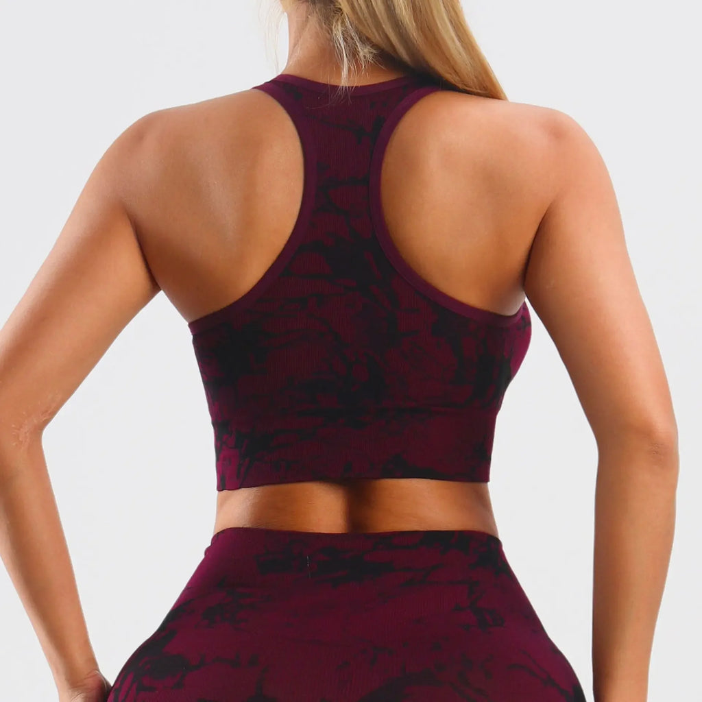 Débardeur de yoga une pièce sans coutures pour femmes