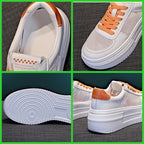 baskets en cuir véritable pour femmes,