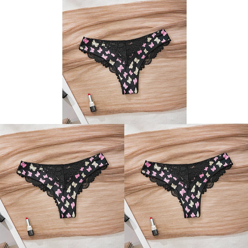 lots 3 pièces strings pour femmes