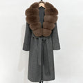 Manteau en laine de cachemire femmes