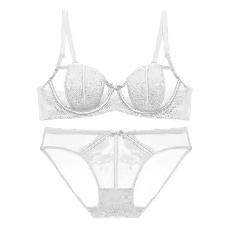 Soutien-gorge à armatures en dentelle française pour femmes