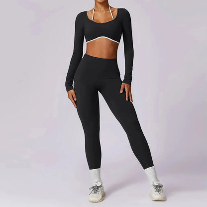 Ensemble Sport 2 Pièces Femme – Yoga et Entraînement