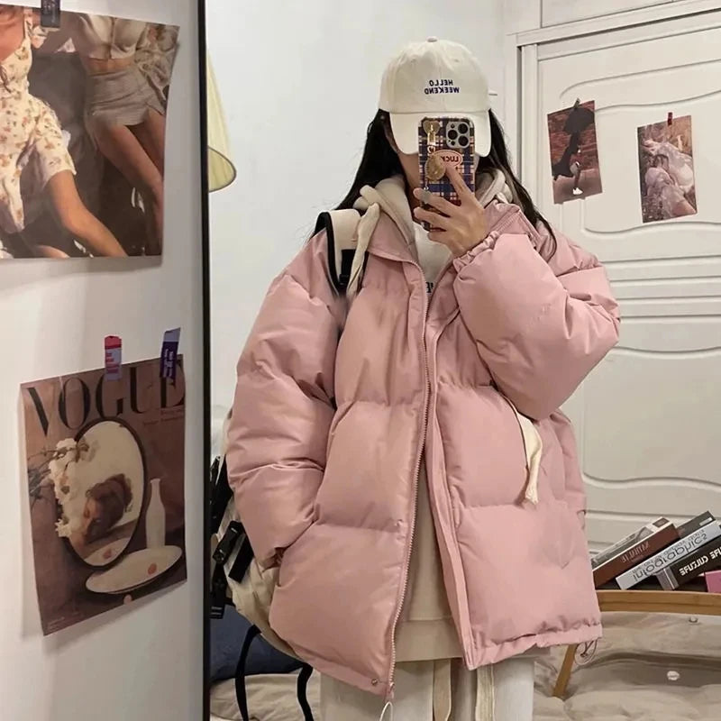 Parka courte d'hiver pour femmes