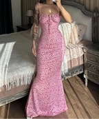 Robe à lacets sans manches pour femmes