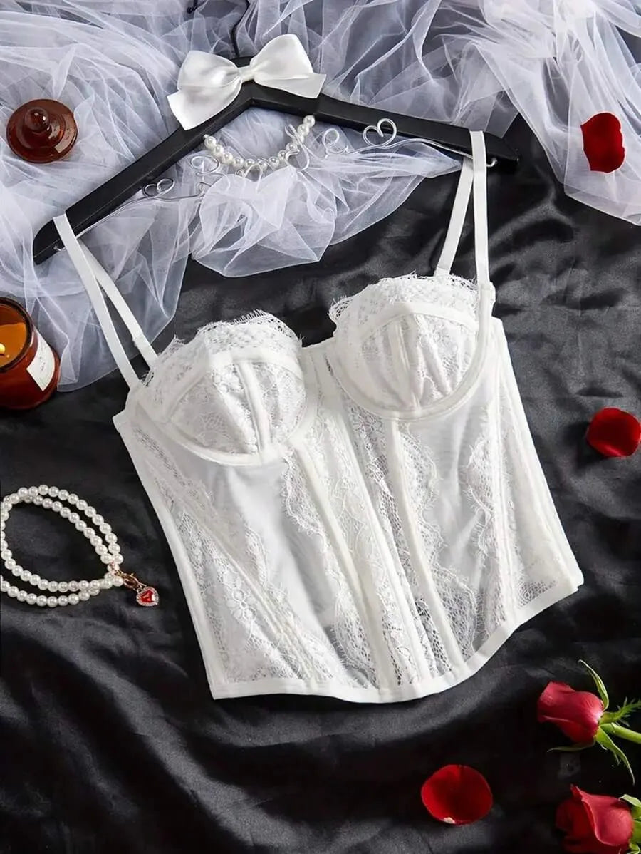 Corset en dentelle pour femmes