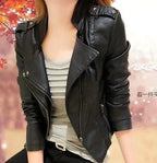 Vestes et blazers en cuir PU pour femmes