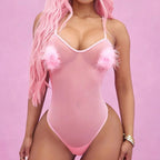 Body transparent pour femmes