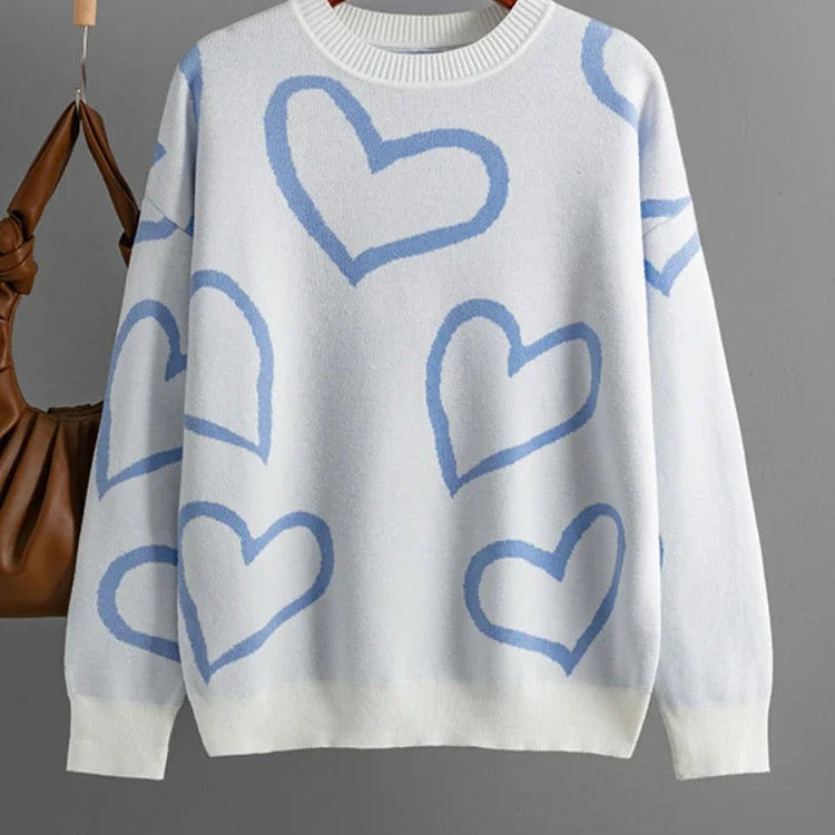 Pull à col rond pour femmes