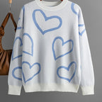Pull à col rond pour femmes