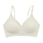 Soutien-gorge confortable sans fil, rembourré pour femmes