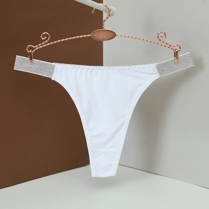 String Femme à Strass – Lettres Brillantes