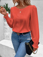Chemise à manches longues pour femmes