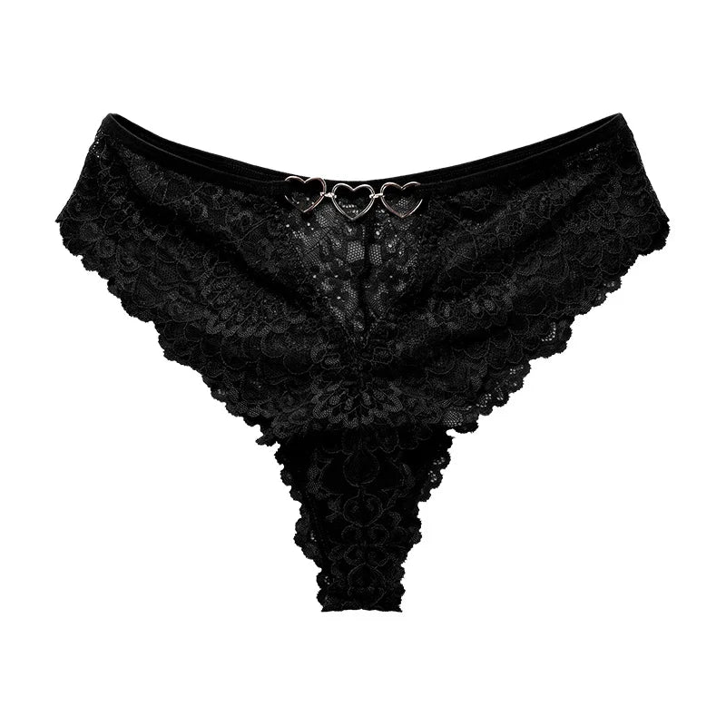 String en dentelle transparente pour femmes