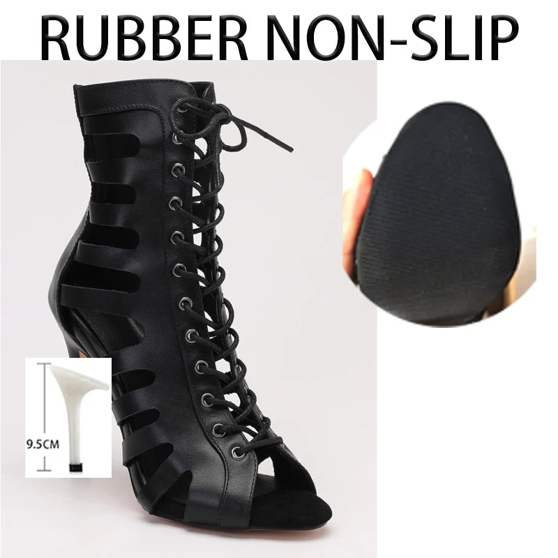 Chaussures noires à talons hauts pour femmes