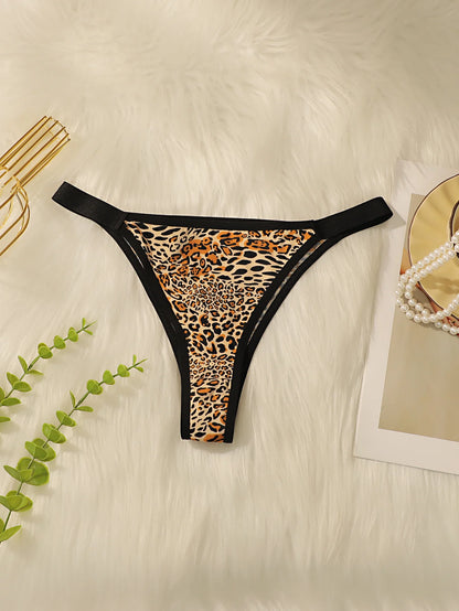 String Léopard Femme – Coupe Discrète