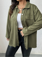 Chemise de grande taille améliorée pour femmes