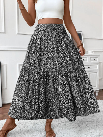 Jupe Longue Unie Femme