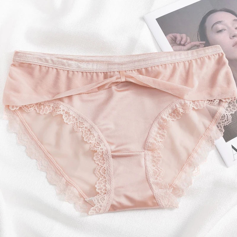 Culotte sans couture et maille transparente pour femmes