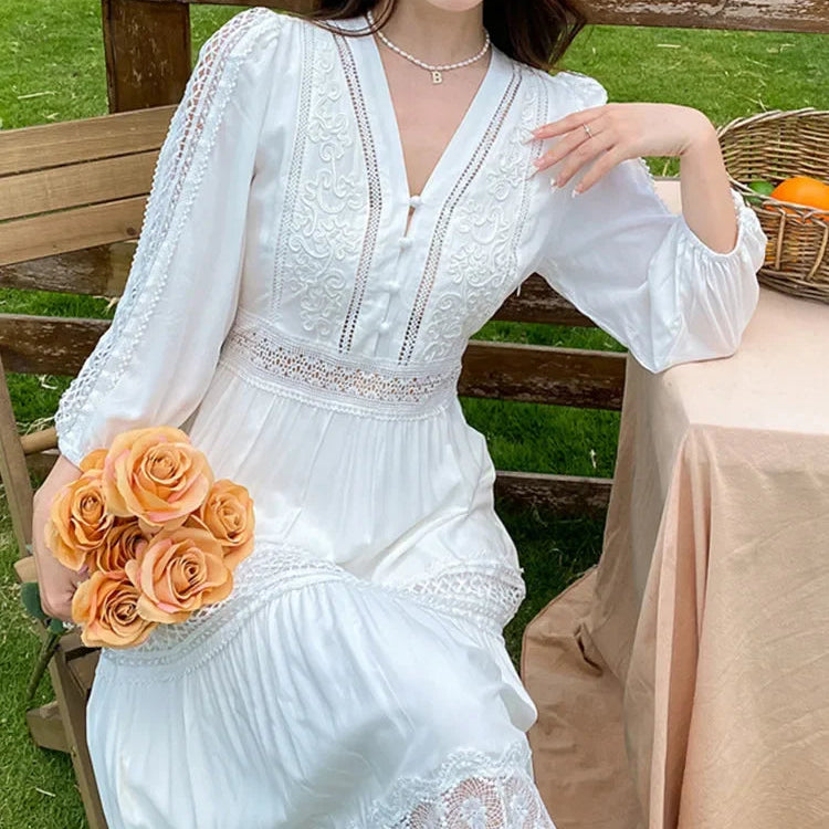 Robe longue de plage pour femmes