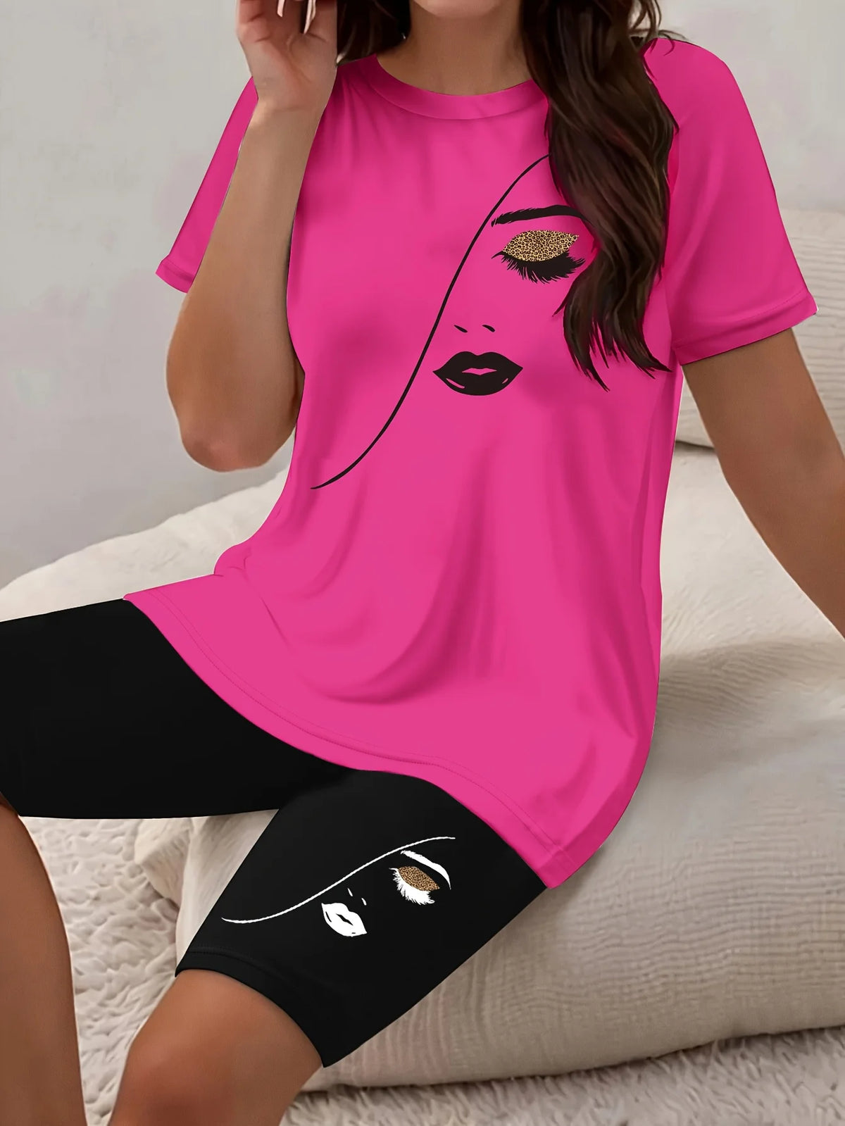 Ensemble 2 Pièces Femme – Motif Papillon