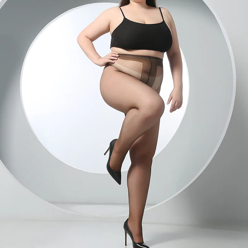 Collants ultra-mince transparent pour femmes