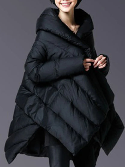 Manteau Matelassé d’Hiver Femme – Grande Taille