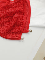 Ensemble de lingerie sexy à imprimé léopard pour femmes