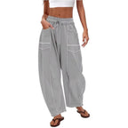 Pantalon ample à jambes larges pour femmes