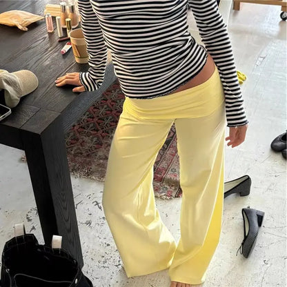 Pantalon Large Femme – Coupe Fluide