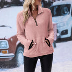 Sweat-shirt à manches longues pour femmes