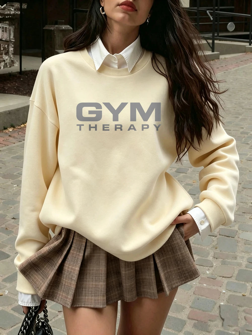 Sweat-shirts imprimés Gym Therapy pour femmes