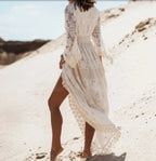 Robe en dentelle pour femmes