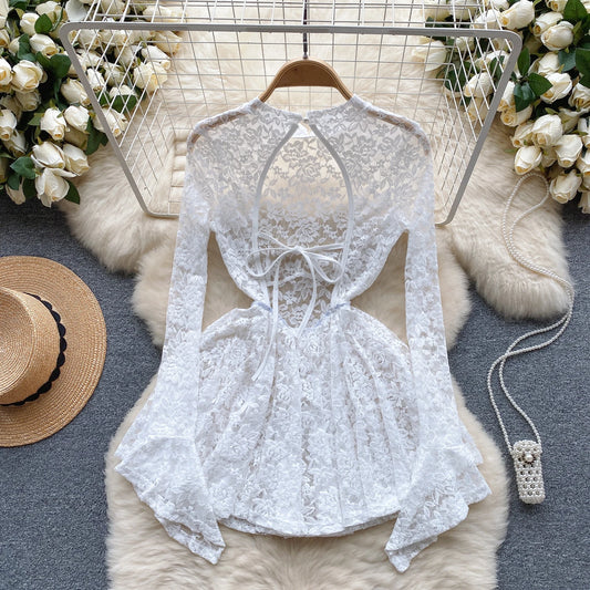 Robe de Nuit Transparente Femme – Dentelle Délicate