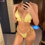 Maillot de bain trois pièces pour femme