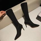 Bottine courtes en daim pour femmes