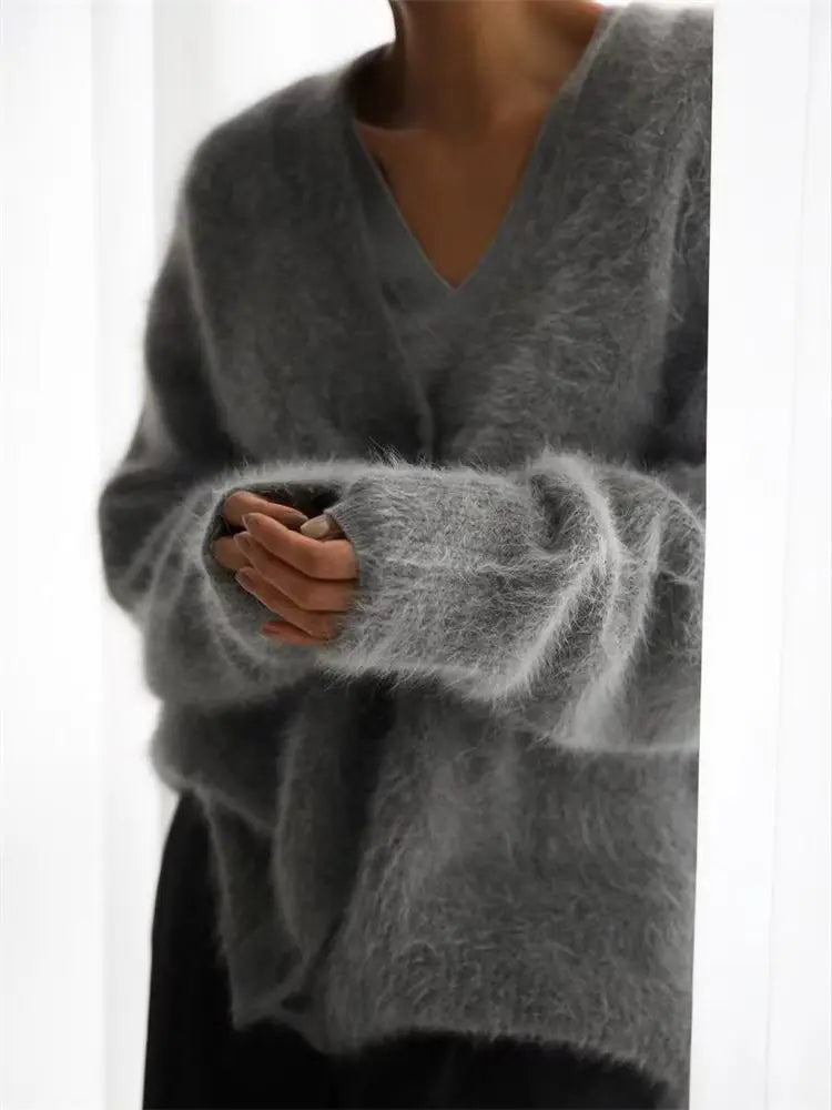 Cardigan pull paresseux pour femmes