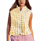 Gilet à fermeture éclair pour femmes