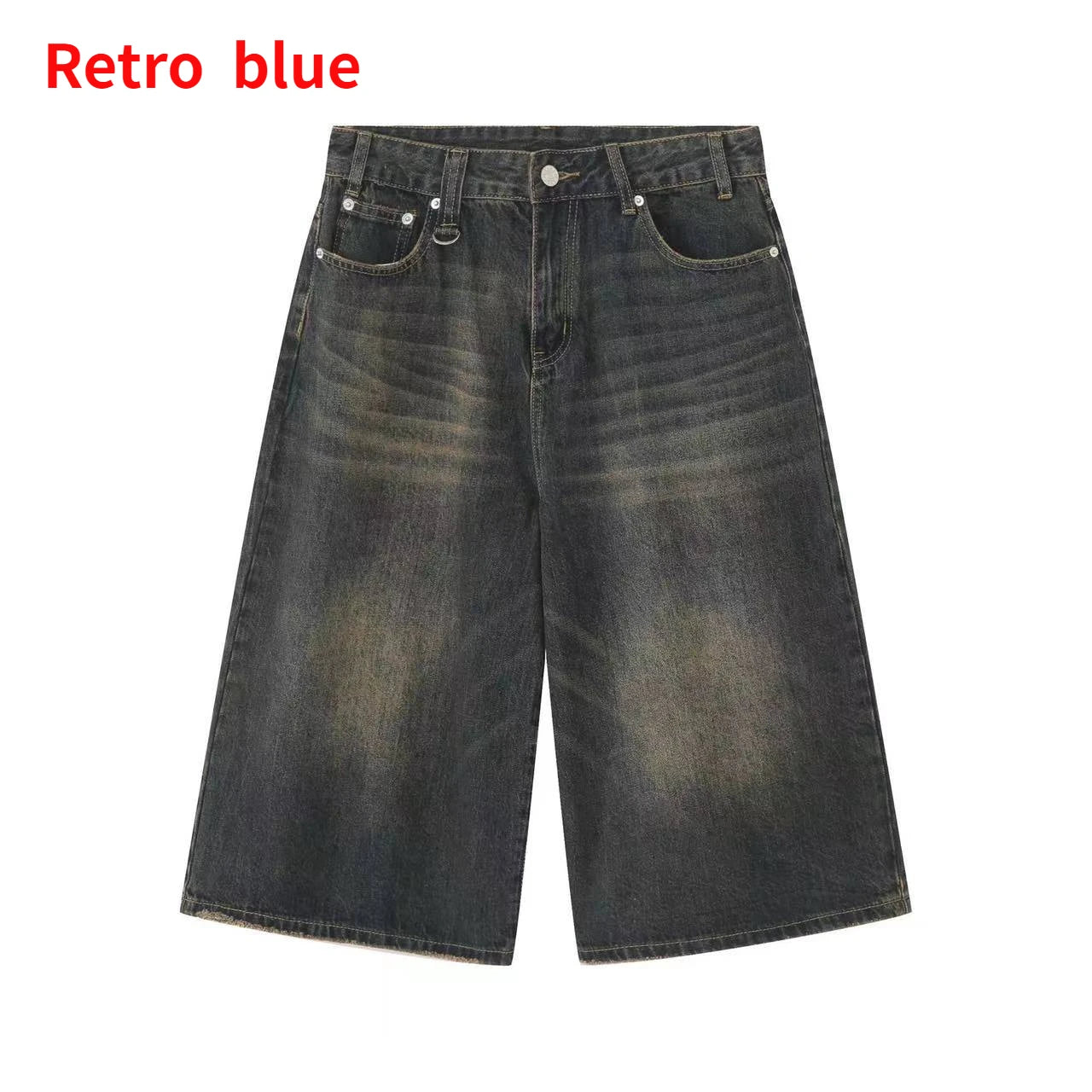 Short en jean taille basse pour femmes