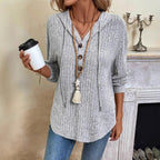 Sweat-shirt à capuche à manches longues pour femmes