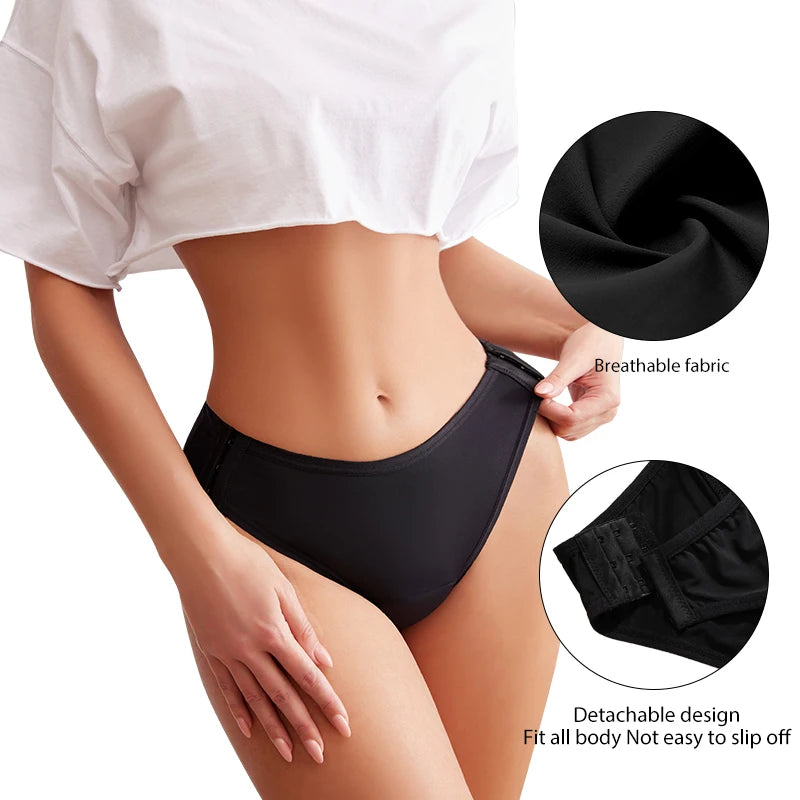 Culotte menstruelle taille haute pour femmes
