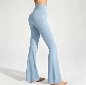 Pantalon Yoga Évasé Femme – Taille Haute et Push-Up