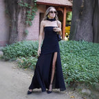 Robe sans bretelles pour femmes