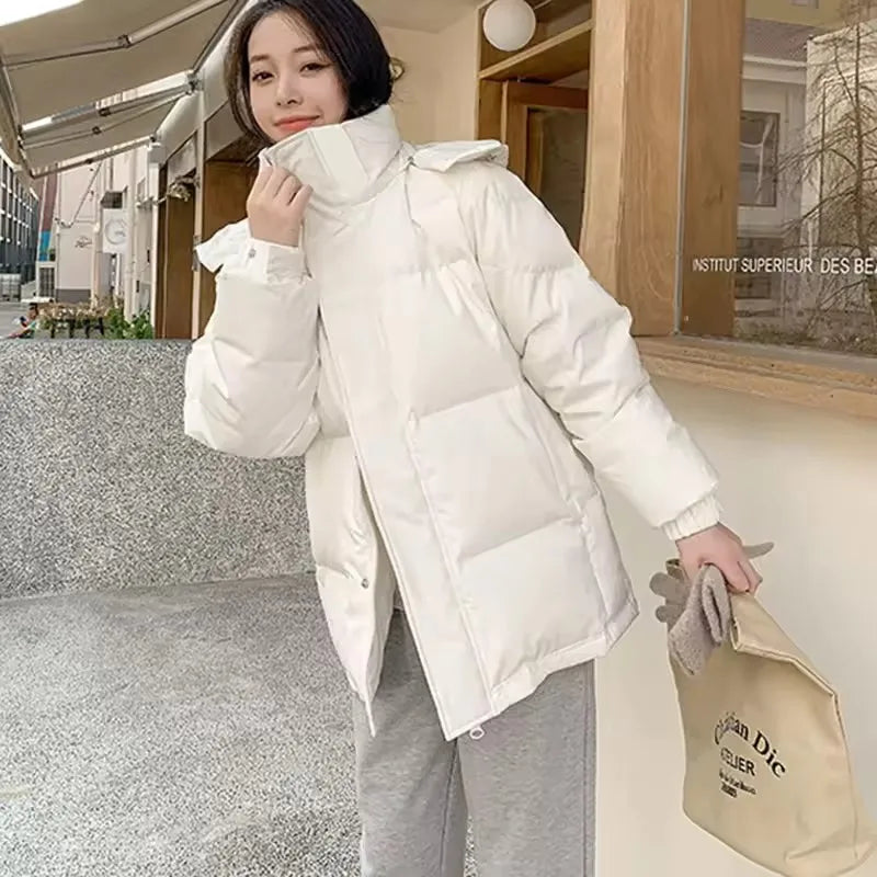 Manteau d'hiver chaude et décontractée pour femmes